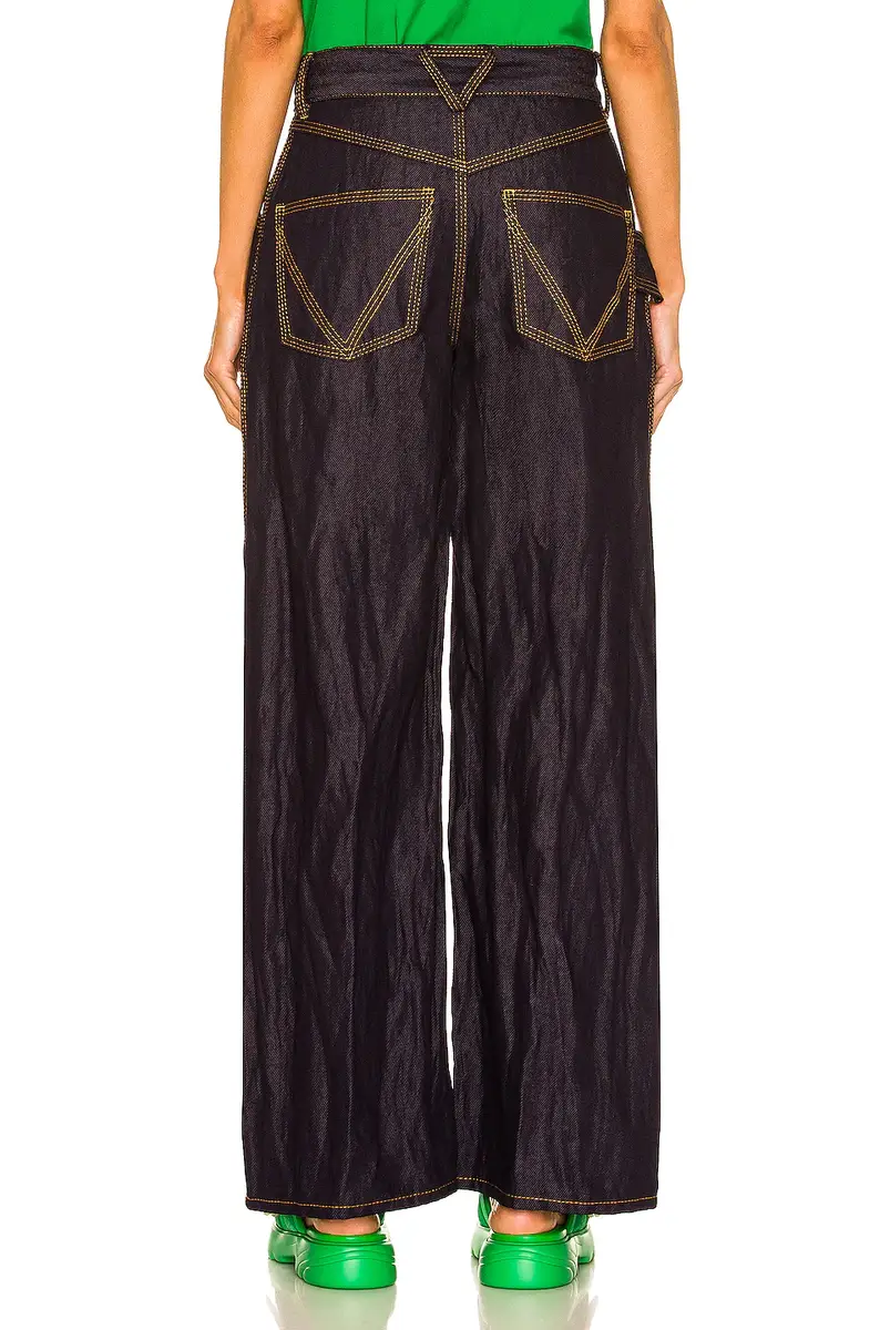 Bottega Veneta Metal Denim Twill Trouser | Thumbnail 3