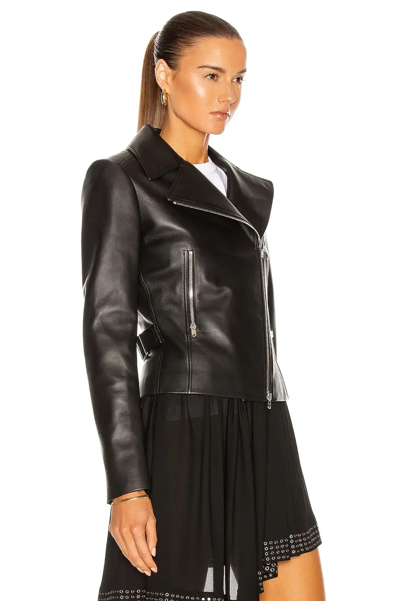 ALAÏA Edition 2003 Leather Biker Jacket | Thumbnail 3 ALAÏA Edition 2003 Leather Biker Jacket | Thumbnail 3