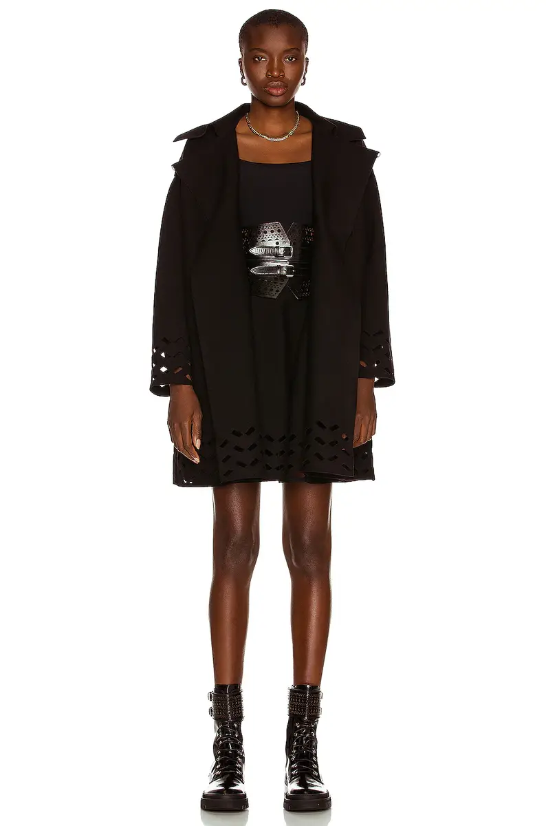 Alaïa Relaxed Tailored Coat | Thumbnail 2 Alaïa Relaxed Tailored Coat | Thumbnail 2