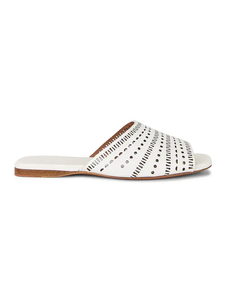 Alaïa Vienne Leather Slides
