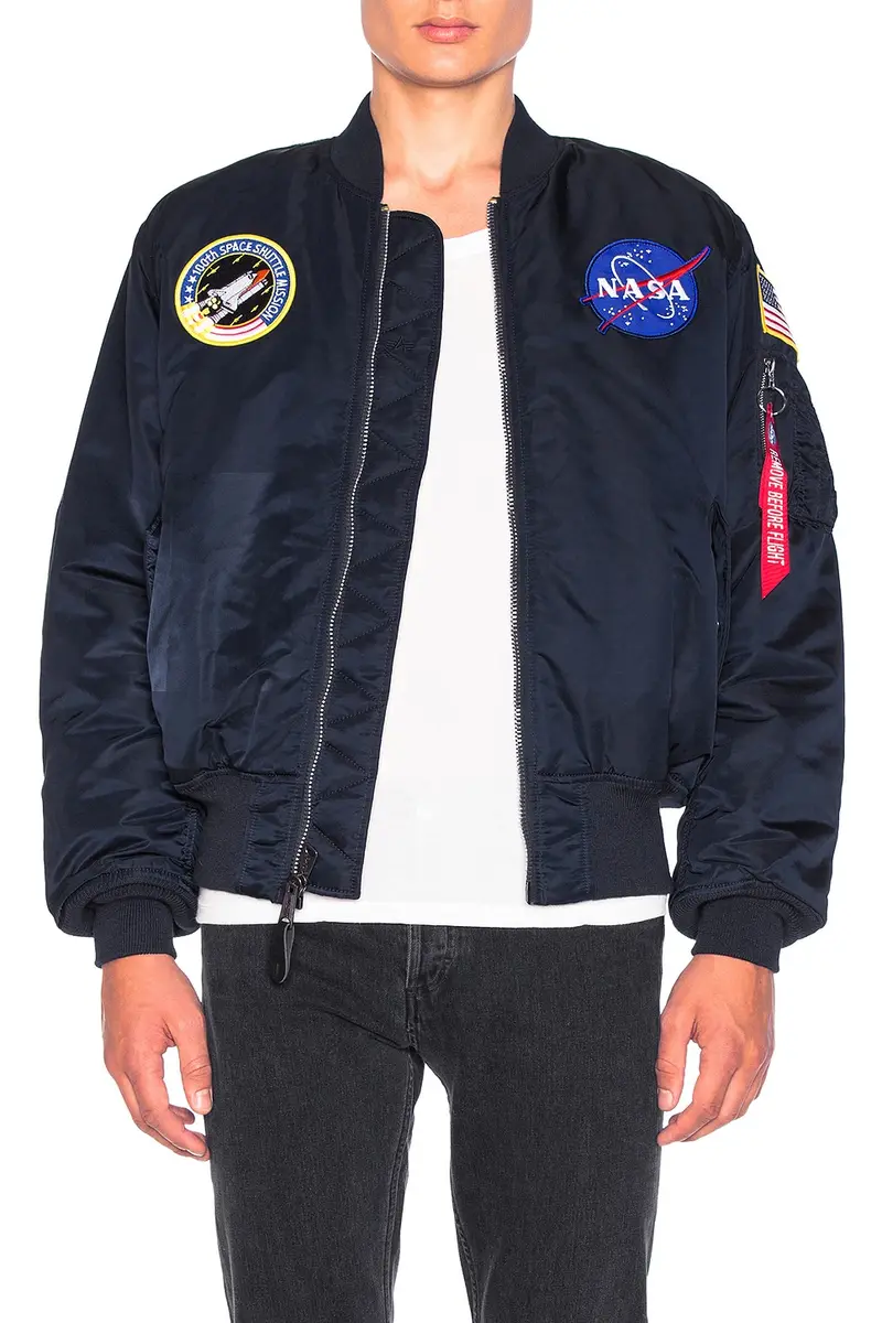 ALPHA INDUSTRIES NASA MA-1 Bomber | Image 1 ALPHA INDUSTRIES NASA MA-1 Bomber | Image 1