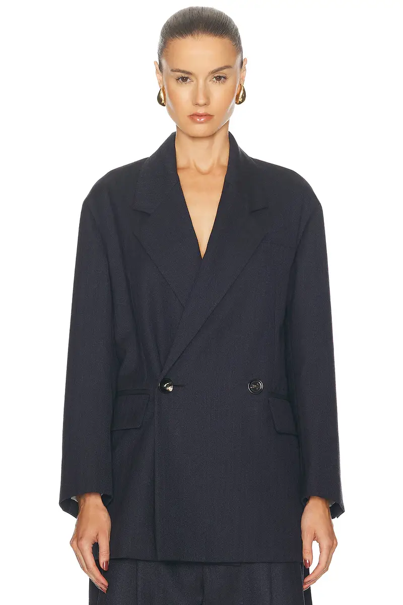 Bottega Veneta Double Breasted Blazer | Thumbnail 2 Bottega Veneta Double Breasted Blazer | Thumbnail 2