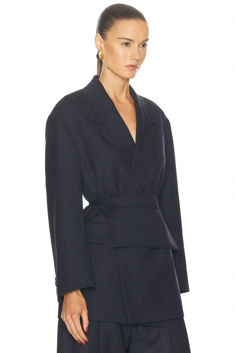 Bottega Veneta Double Breasted Blazer | Thumbnail 3 Bottega Veneta Double Breasted Blazer | Thumbnail 3