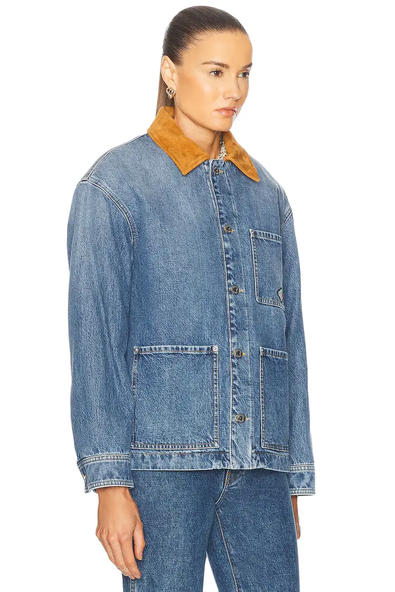 Bottega Veneta Padded Denim Jacket | Thumbnail 2 Bottega Veneta Padded Denim Jacket | Thumbnail 2