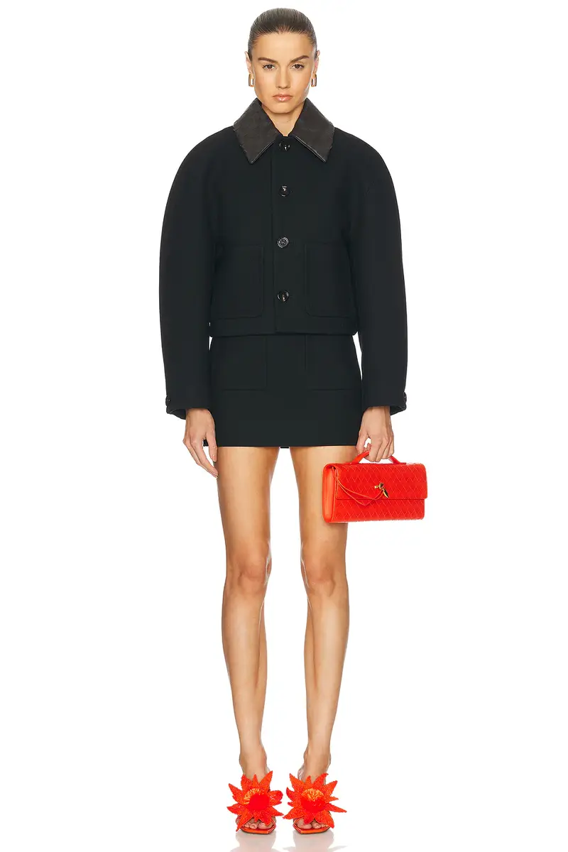 Bottega Veneta Cropped Jacket | Thumbnail 4 Bottega Veneta Cropped Jacket | Thumbnail 4