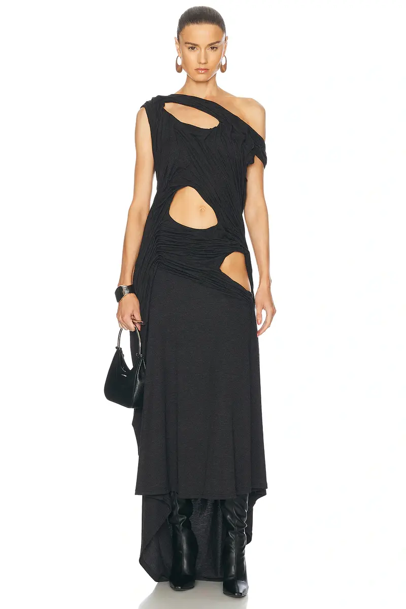 Di Petsa One Shoulder Midnight Dress | Image 1 Di Petsa One Shoulder Midnight Dress | Image 1