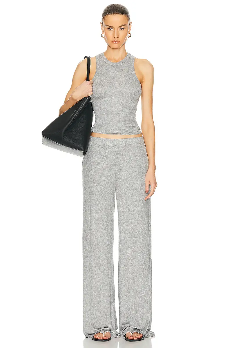 SPRWMN Rib Wide Leg Pant | Thumbnail 4