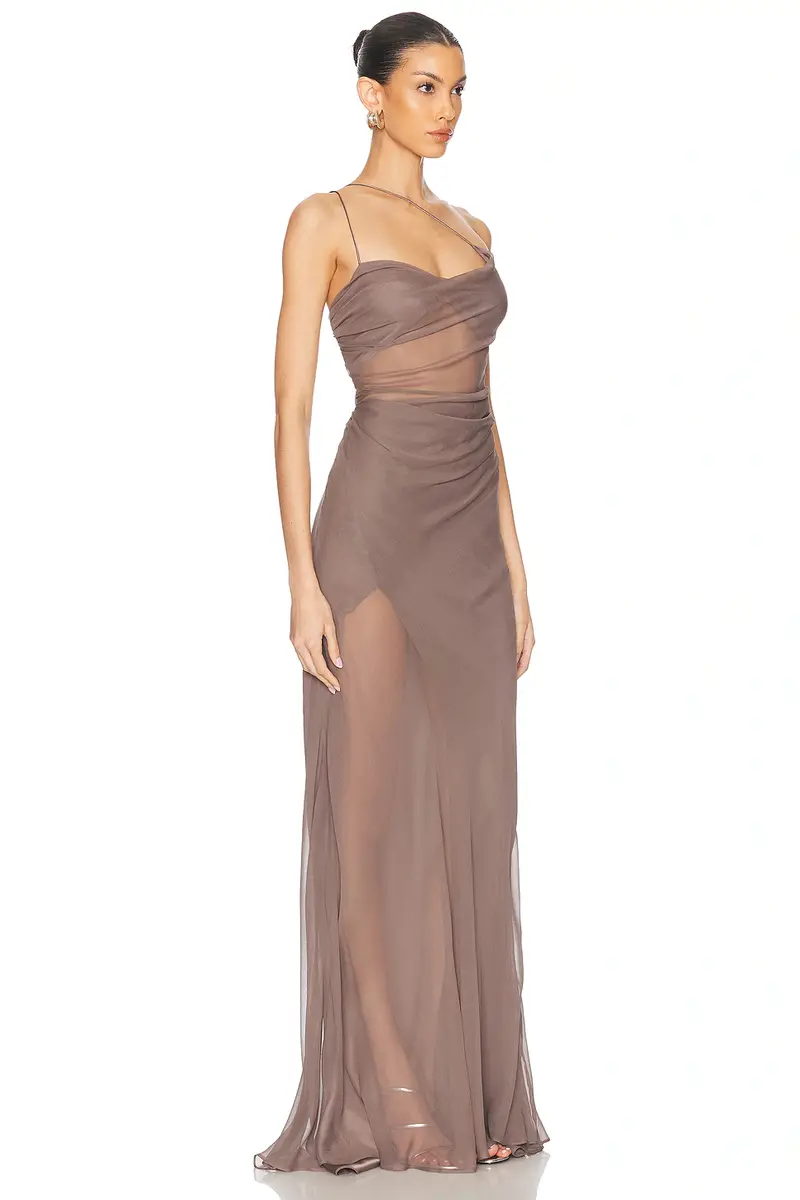THE SEI Strappy Diaphanous Gown | Thumbnail 2 THE SEI Strappy Diaphanous Gown | Thumbnail 2