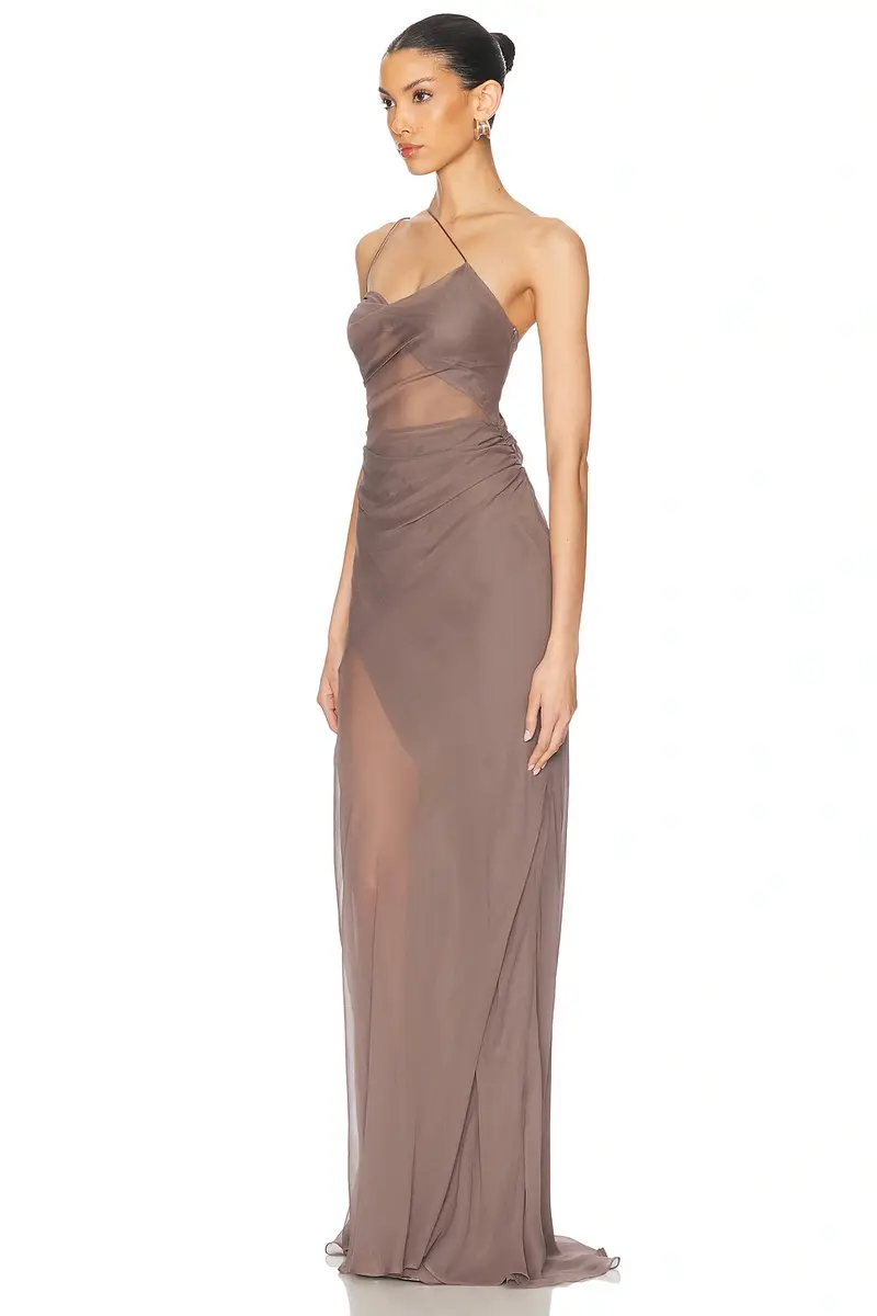 THE SEI Strappy Diaphanous Gown | Thumbnail 3 THE SEI Strappy Diaphanous Gown | Thumbnail 3