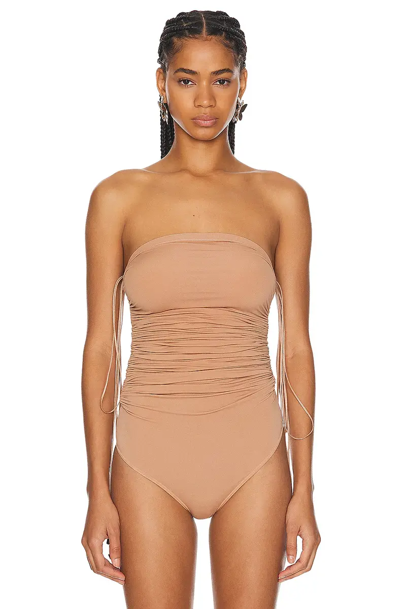 Wolford Fatal Draping String Bodysuit | Thumbnail 2 Wolford Fatal Draping String Bodysuit | Thumbnail 2