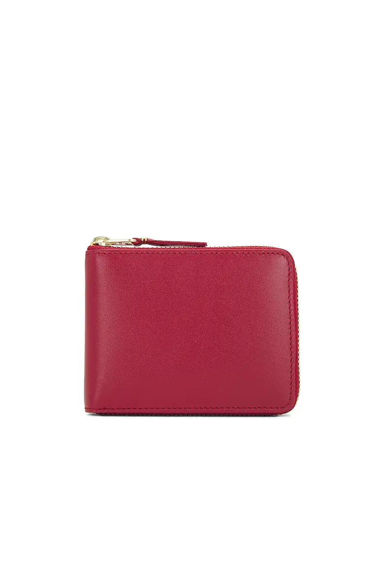 Comme des Garçons Classic Leather Zip Wallet | Image 1 Comme des Garçons Classic Leather Zip Wallet | Image 1
