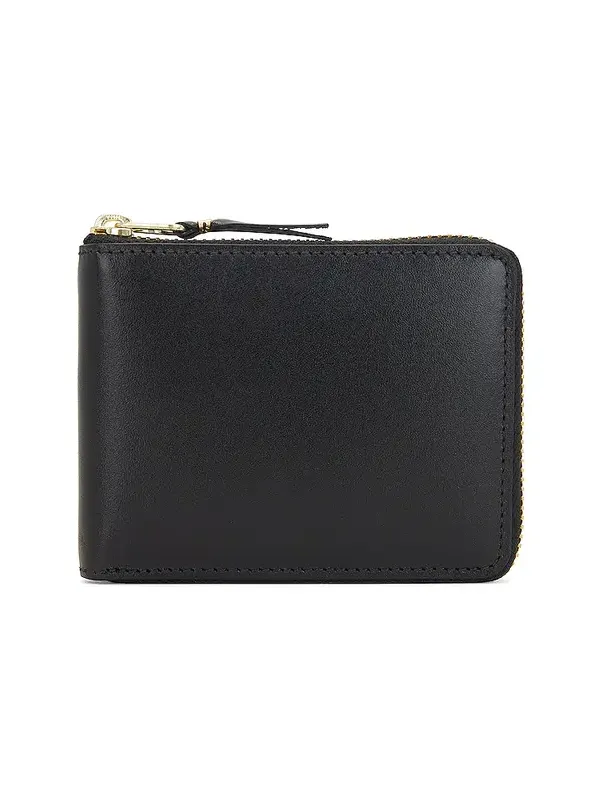 Classic Leather Zip Wallet