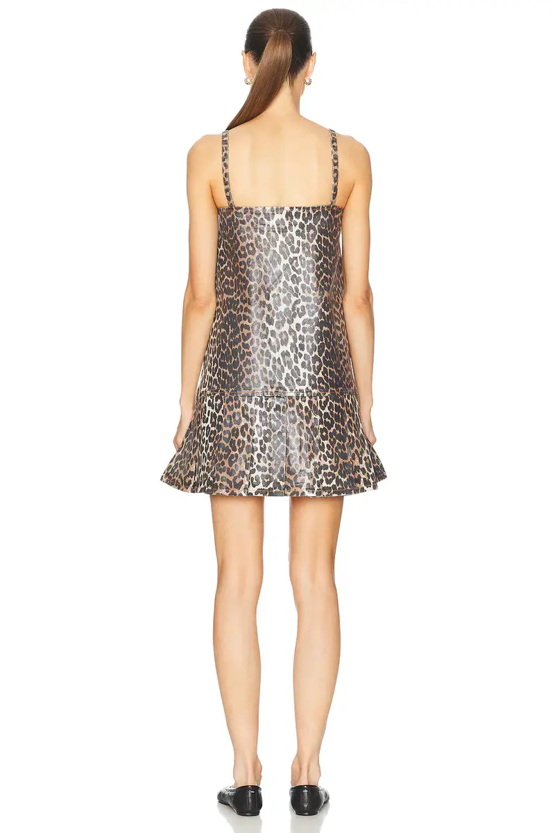 Ganni Sleeveless Mini Dress | Thumbnail 3 Ganni Sleeveless Mini Dress | Thumbnail 3