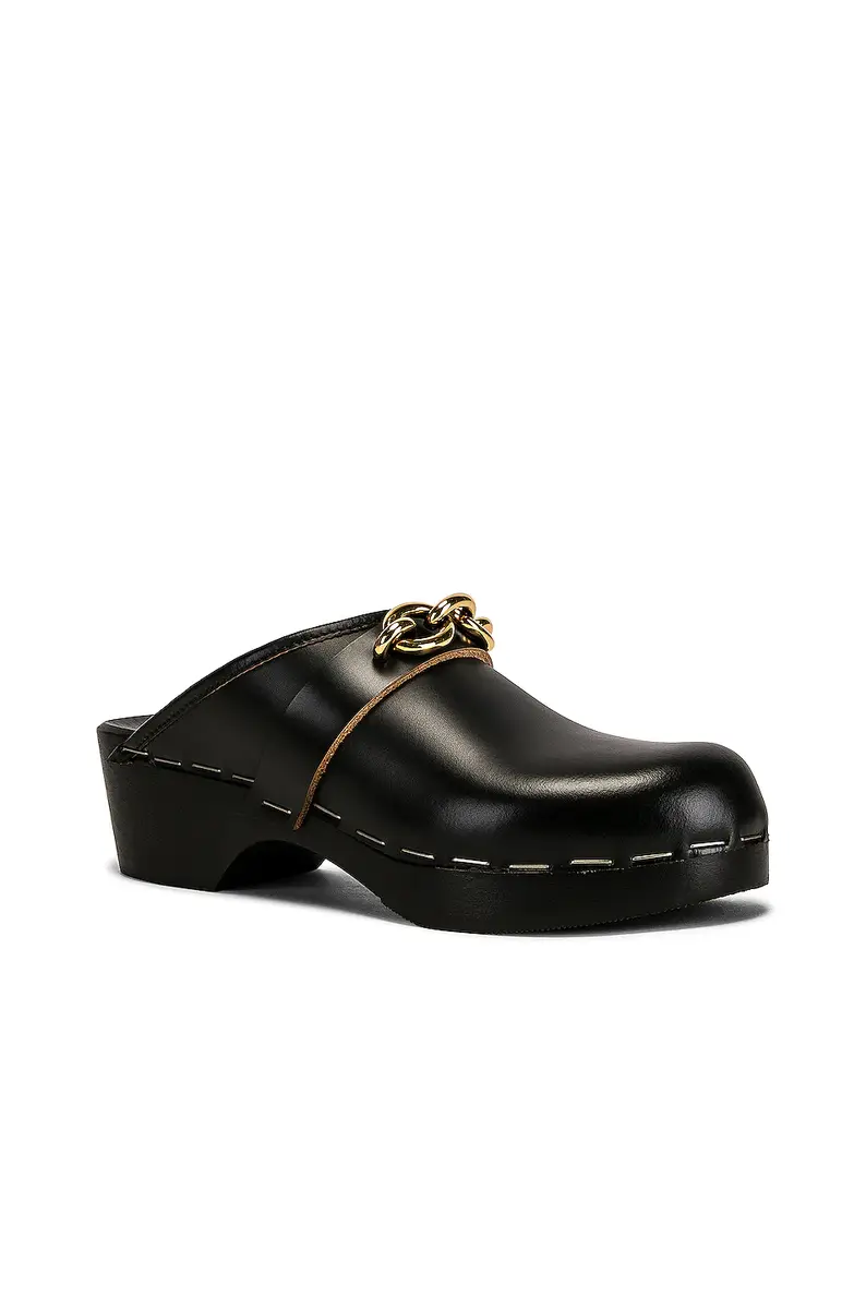 Saint Laurent Le Maillon Clogs | Thumbnail 2 Saint Laurent Le Maillon Clogs | Thumbnail 2