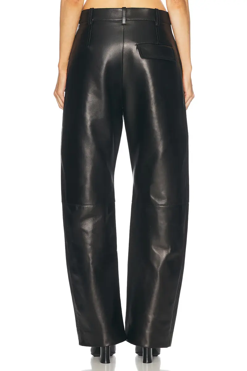 Bottega Veneta Leather Straight Leg | Thumbnail 4 Bottega Veneta Leather Straight Leg | Thumbnail 4