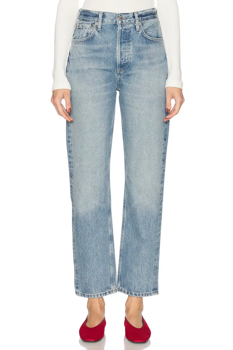 Citizens of Humanity Blaine High Rise Straight Jeans | Thumbnail 3