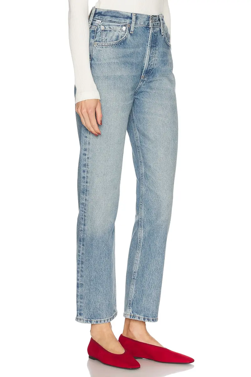 Citizens of Humanity Blaine High Rise Straight Jeans | Thumbnail 4