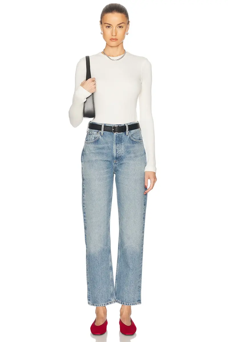Citizens of Humanity Blaine High Rise Straight Jeans | Thumbnail 7