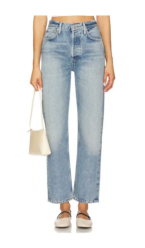 Citizens of Humanity Blaine High Rise Straight Jeans | Image 1 Citizens of Humanity Blaine High Rise Straight Jeans | Image 1
