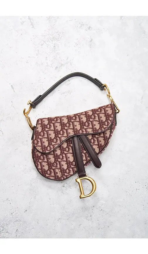 Dior Trotter Oblique Mini Saddle Bag | Thumbnail 2 Dior Trotter Oblique Mini Saddle Bag | Thumbnail 2