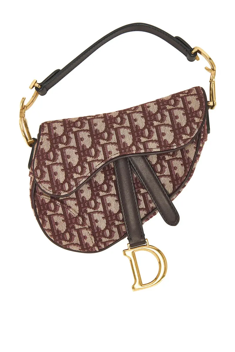 Dior Trotter Oblique Mini Saddle Bag | Thumbnail 3 Dior Trotter Oblique Mini Saddle Bag | Thumbnail 3
