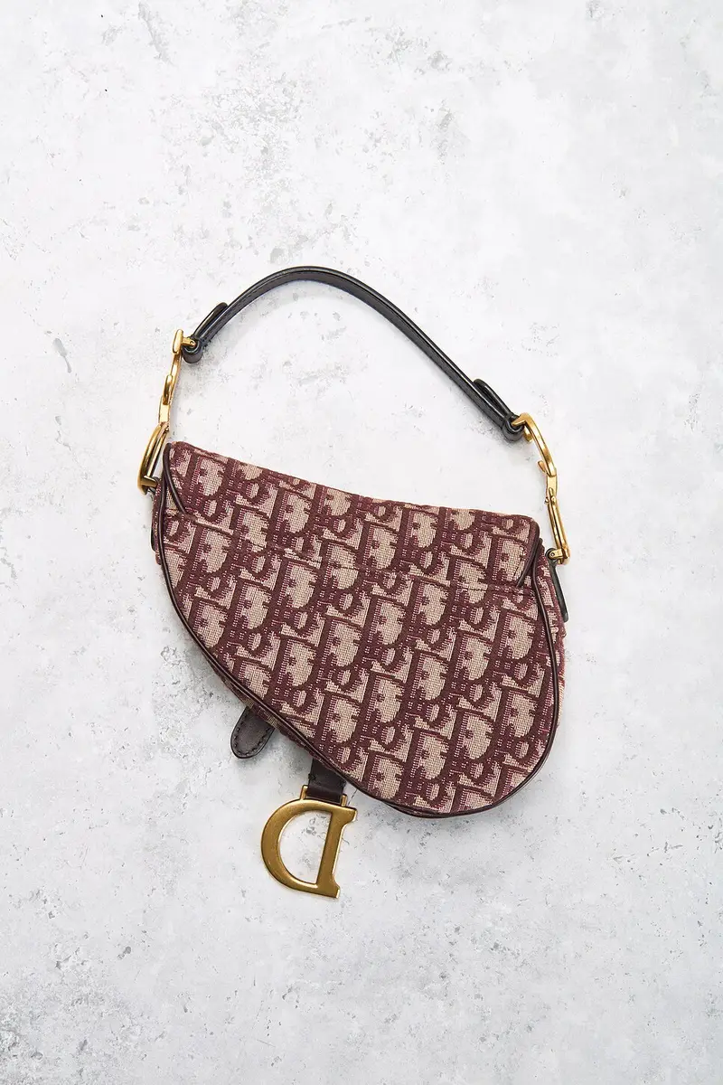Dior Trotter Oblique Mini Saddle Bag | Thumbnail 5 Dior Trotter Oblique Mini Saddle Bag | Thumbnail 5