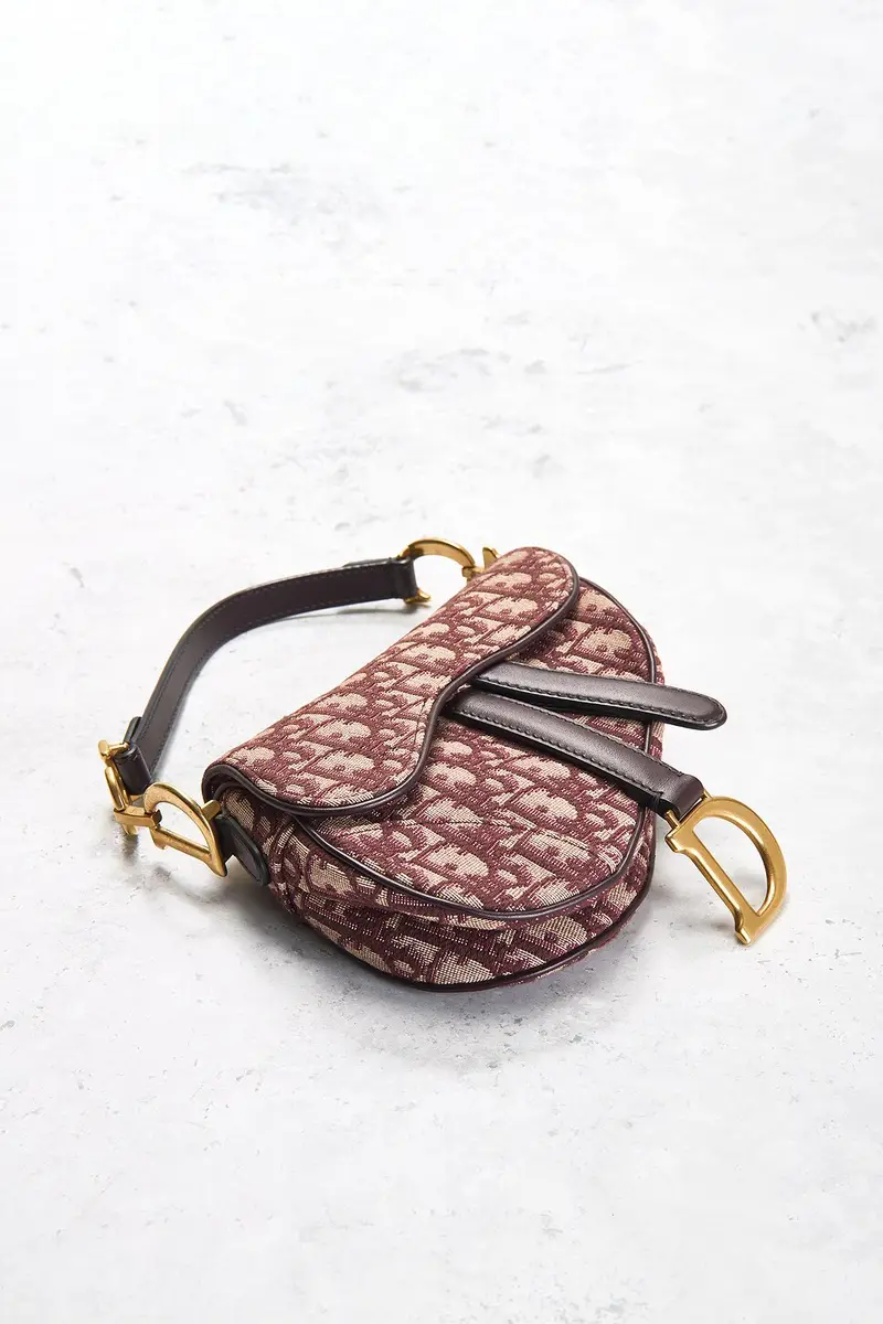 Dior Trotter Oblique Mini Saddle Bag | Thumbnail 6 Dior Trotter Oblique Mini Saddle Bag | Thumbnail 6