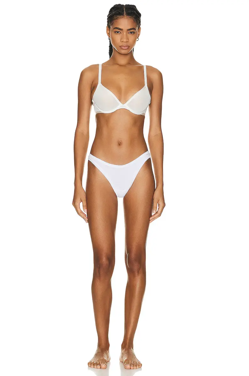 CUUP Mesh Plunge Bra | Thumbnail 4