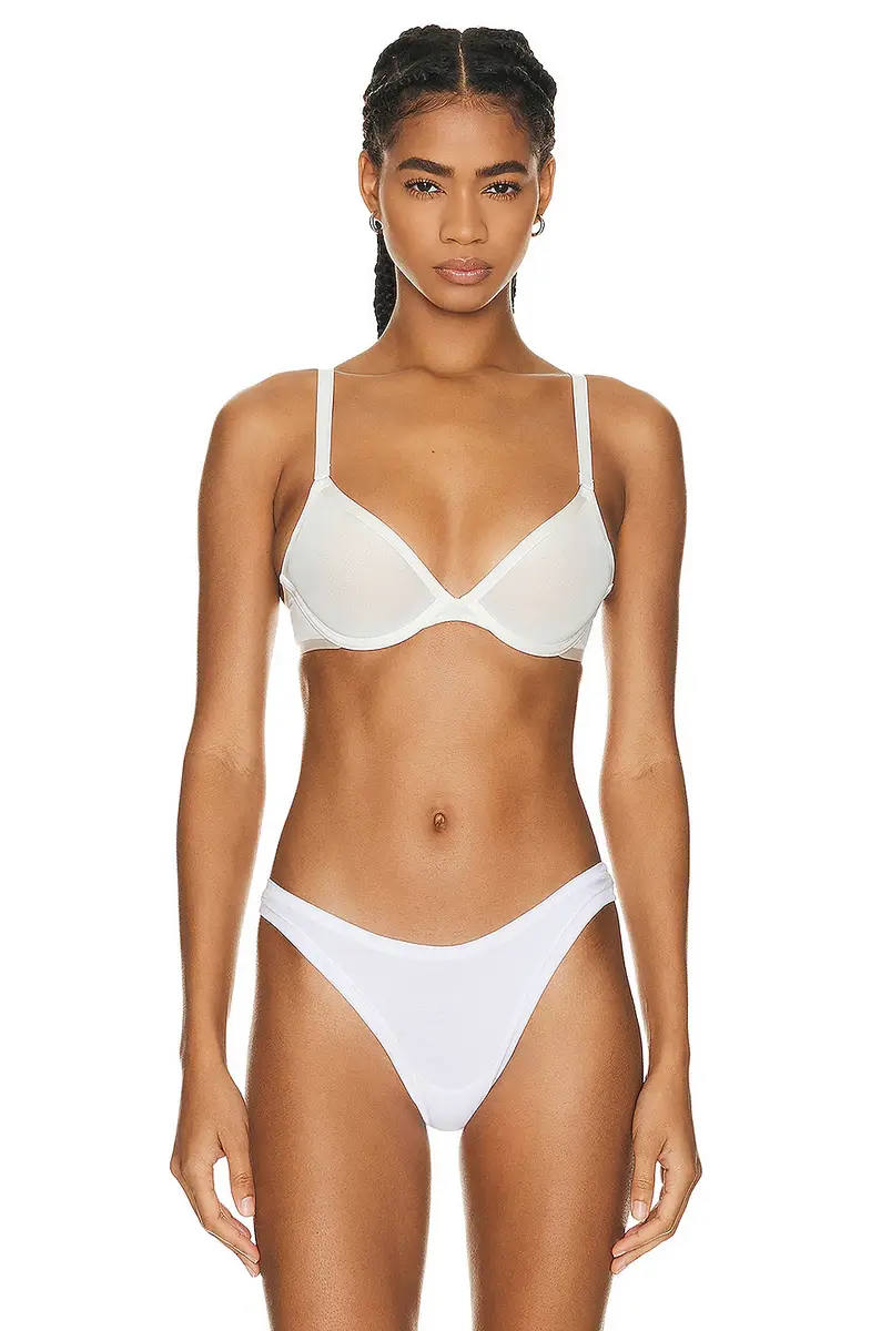 CUUP Mesh Plunge Bra