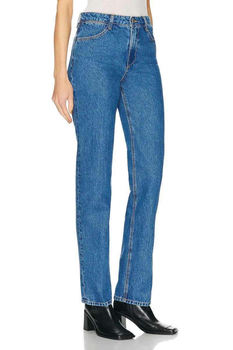 Sprwmn Straight Leg Jeans | Thumbnail 2 Sprwmn Straight Leg Jeans | Thumbnail 2