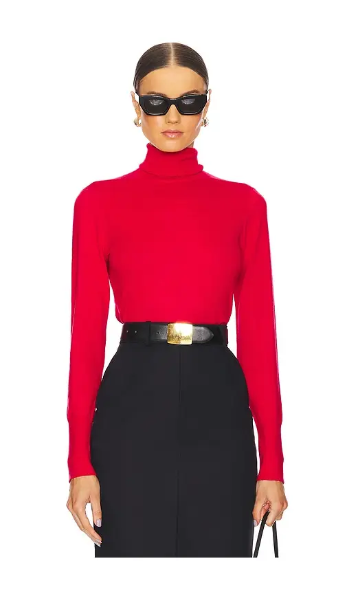 L'Agence Flora Turtleneck Top | Thumbnail 5 L'Agence Flora Turtleneck Top | Thumbnail 5