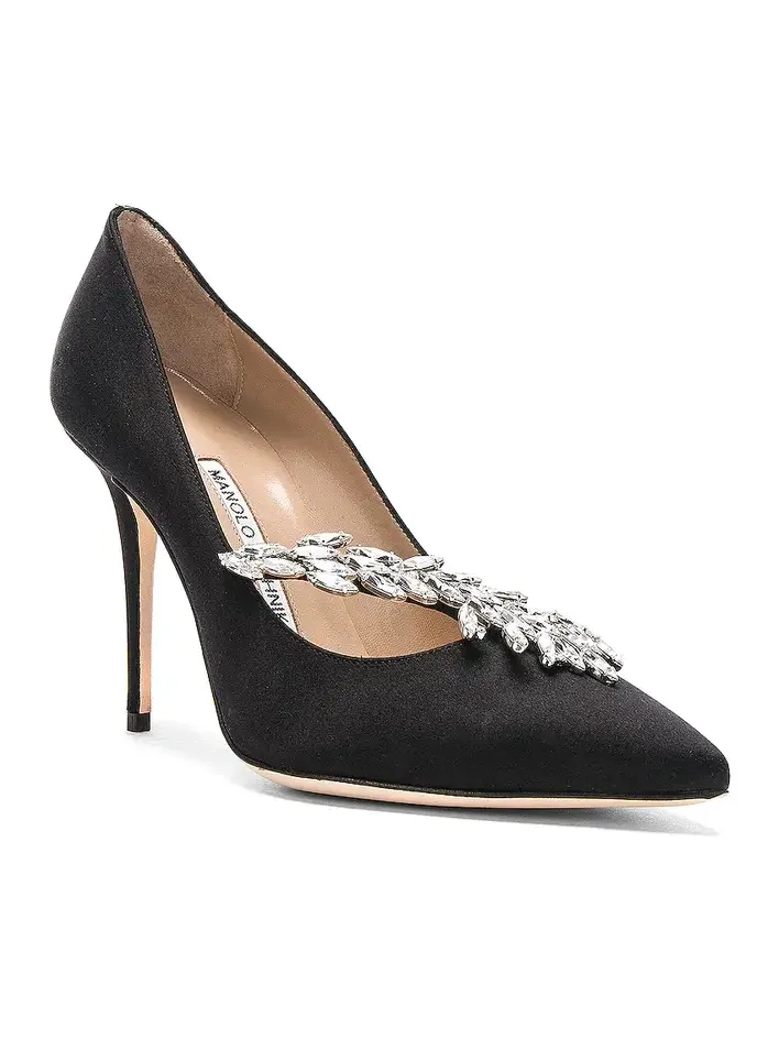 Satin Nadira Pump Satin Nadira Pump