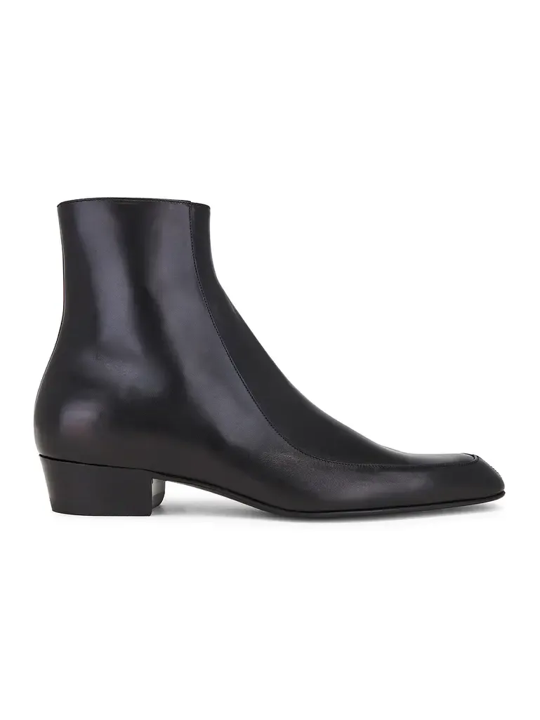 Saint Laurent Augustin 30 Zipped Booties