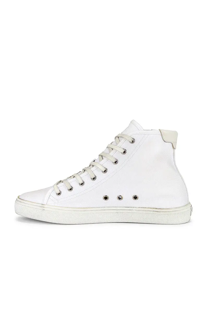 Saint Laurent Malibu Mid Top Sneaker | Thumbnail 5 Saint Laurent Malibu Mid Top Sneaker | Thumbnail 5