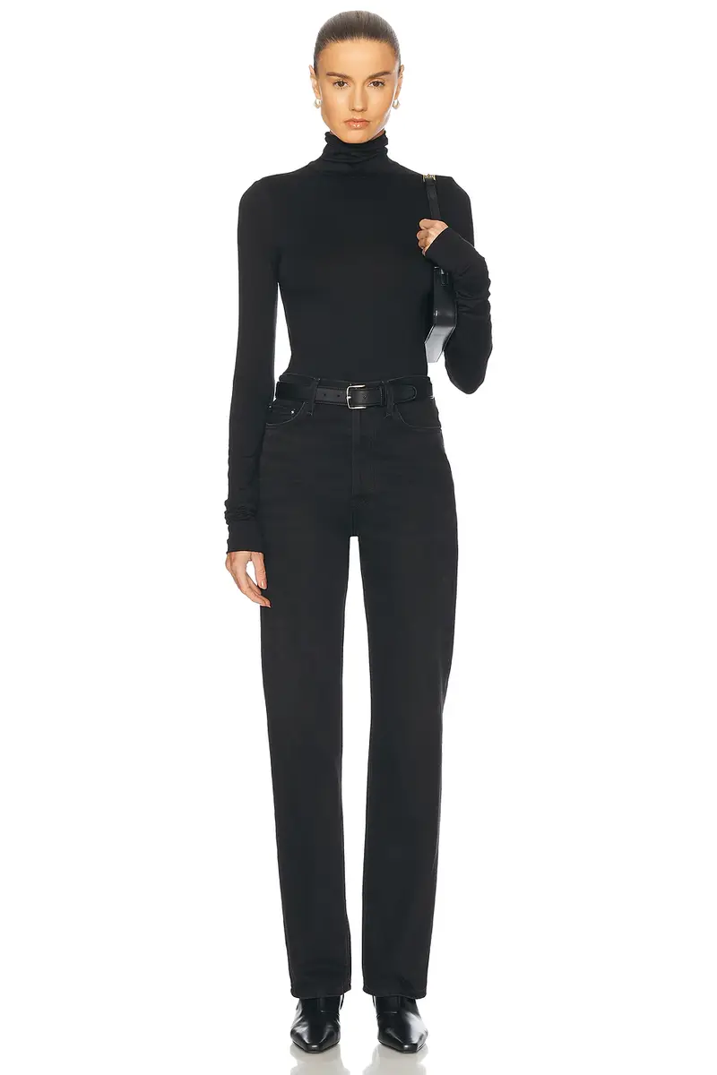 ÉTERNE Fitted Turtleneck Top | Thumbnail 4