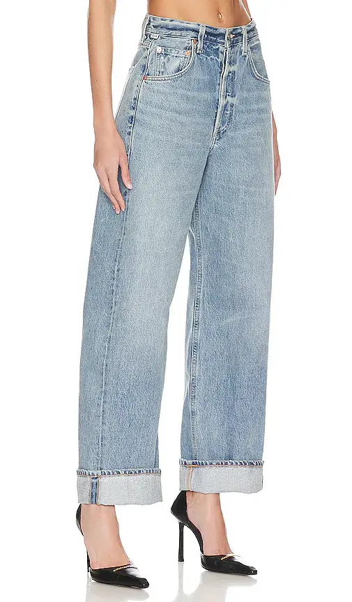 Citizens of Humanity Ayla Baggy Cuffed Crop Jeans | Thumbnail 2