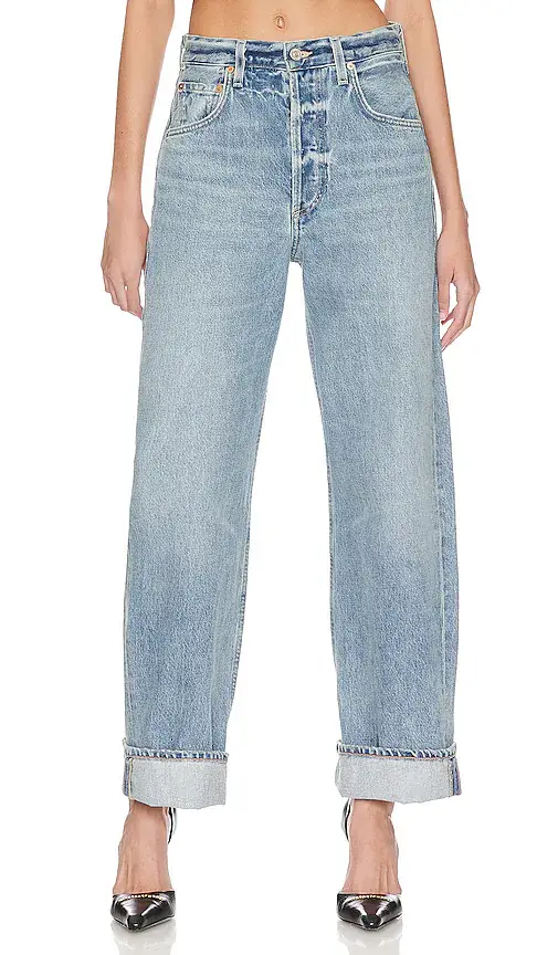 Citizens of Humanity Ayla Baggy Cuffed Crop Jeans | Image 1 Citizens of Humanity Ayla Baggy Cuffed Crop Jeans | Image 1