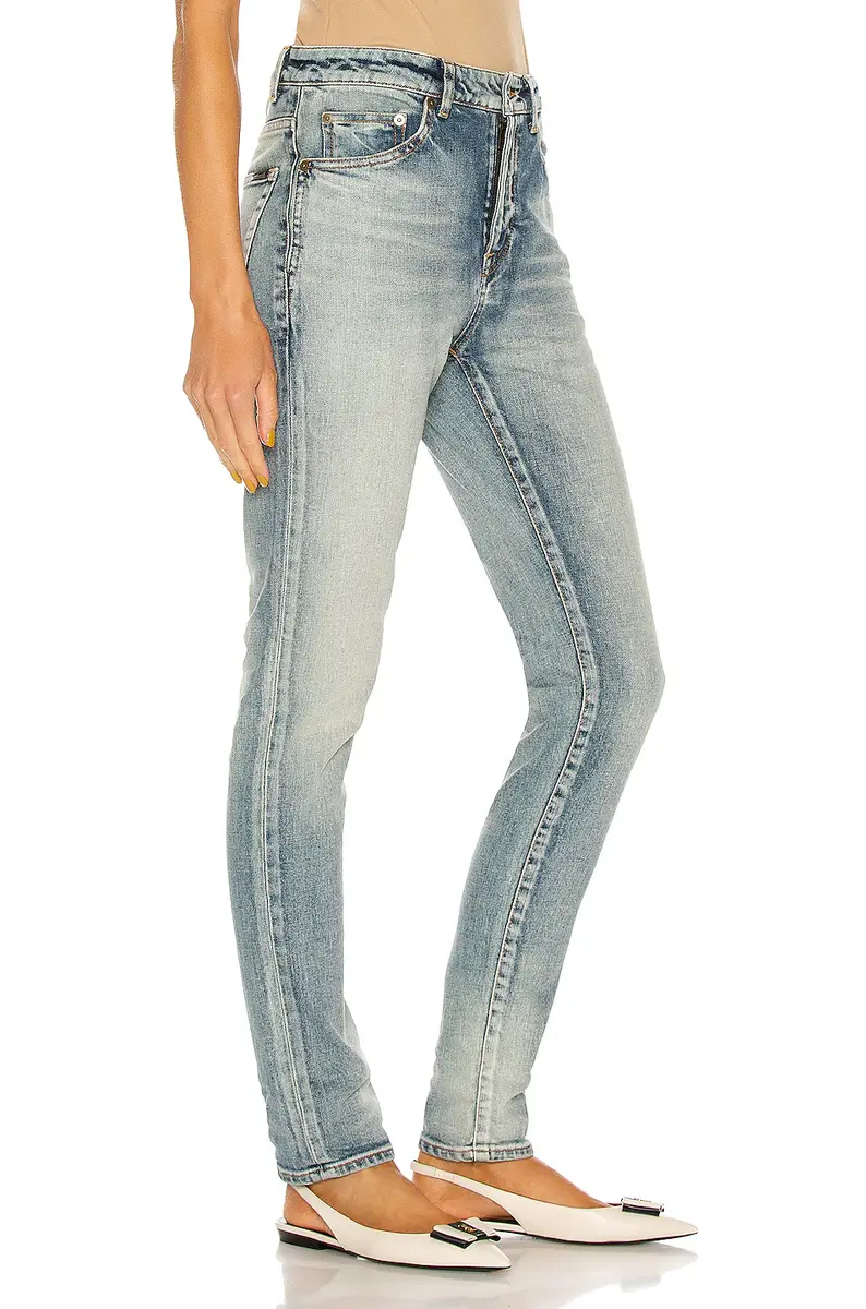 Saint Laurent Medium Waist Skinny Jeans | Thumbnail 2 Saint Laurent Medium Waist Skinny Jeans | Thumbnail 2