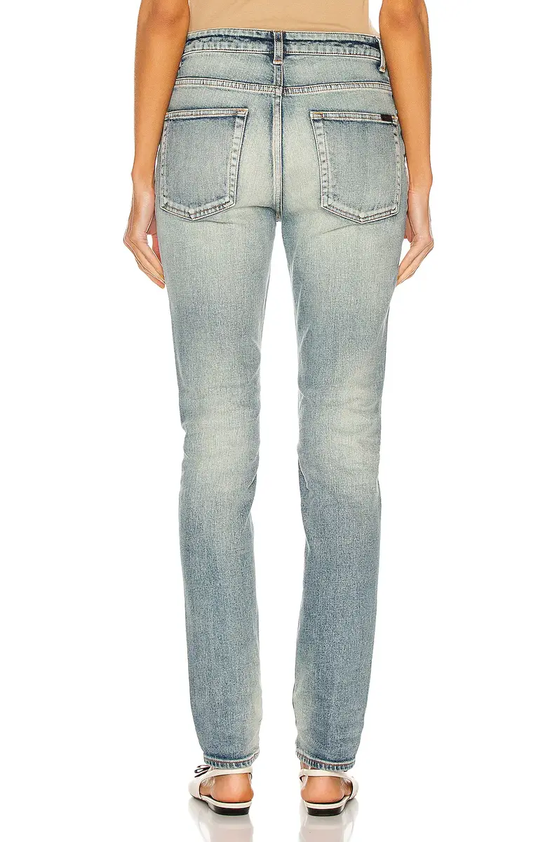 Saint Laurent Medium Waist Skinny Jeans | Thumbnail 3 Saint Laurent Medium Waist Skinny Jeans | Thumbnail 3