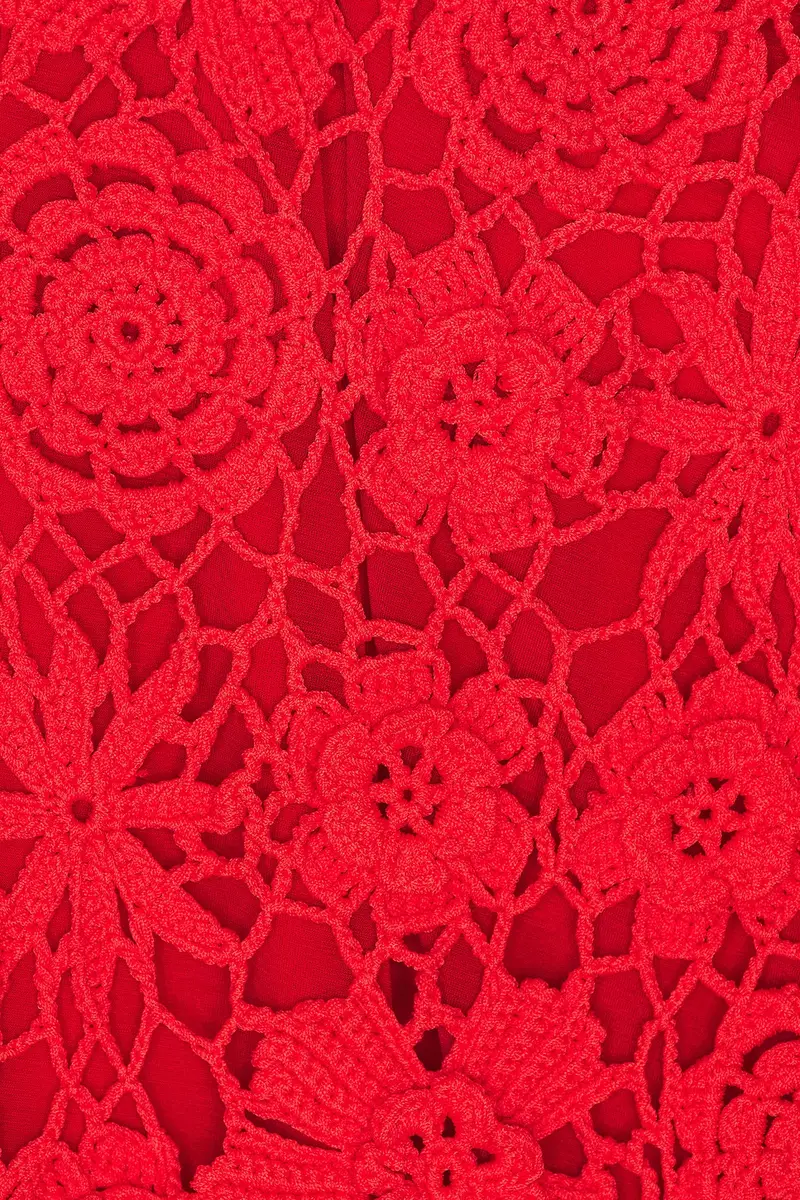 Aknvas for FWRD Cece Crochet Mini Dress | Thumbnail 4 Aknvas for FWRD Cece Crochet Mini Dress | Thumbnail 4