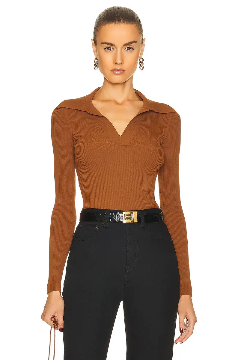Saint Laurent V-Neck Sweater | Image 1 Saint Laurent V-Neck Sweater | Image 1