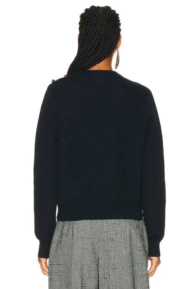 Bottega Veneta Dry Wool Rib Sweater | Thumbnail 4 Bottega Veneta Dry Wool Rib Sweater | Thumbnail 4