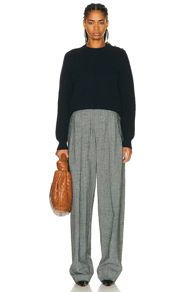 Bottega Veneta Dry Wool Rib Sweater | Thumbnail 5 Bottega Veneta Dry Wool Rib Sweater | Thumbnail 5