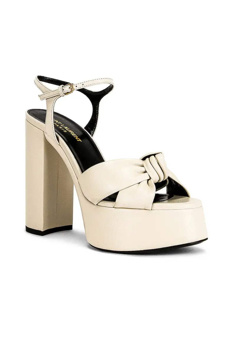 Saint Laurent Bianca Platform Sandals | Thumbnail 2 Saint Laurent Bianca Platform Sandals | Thumbnail 2