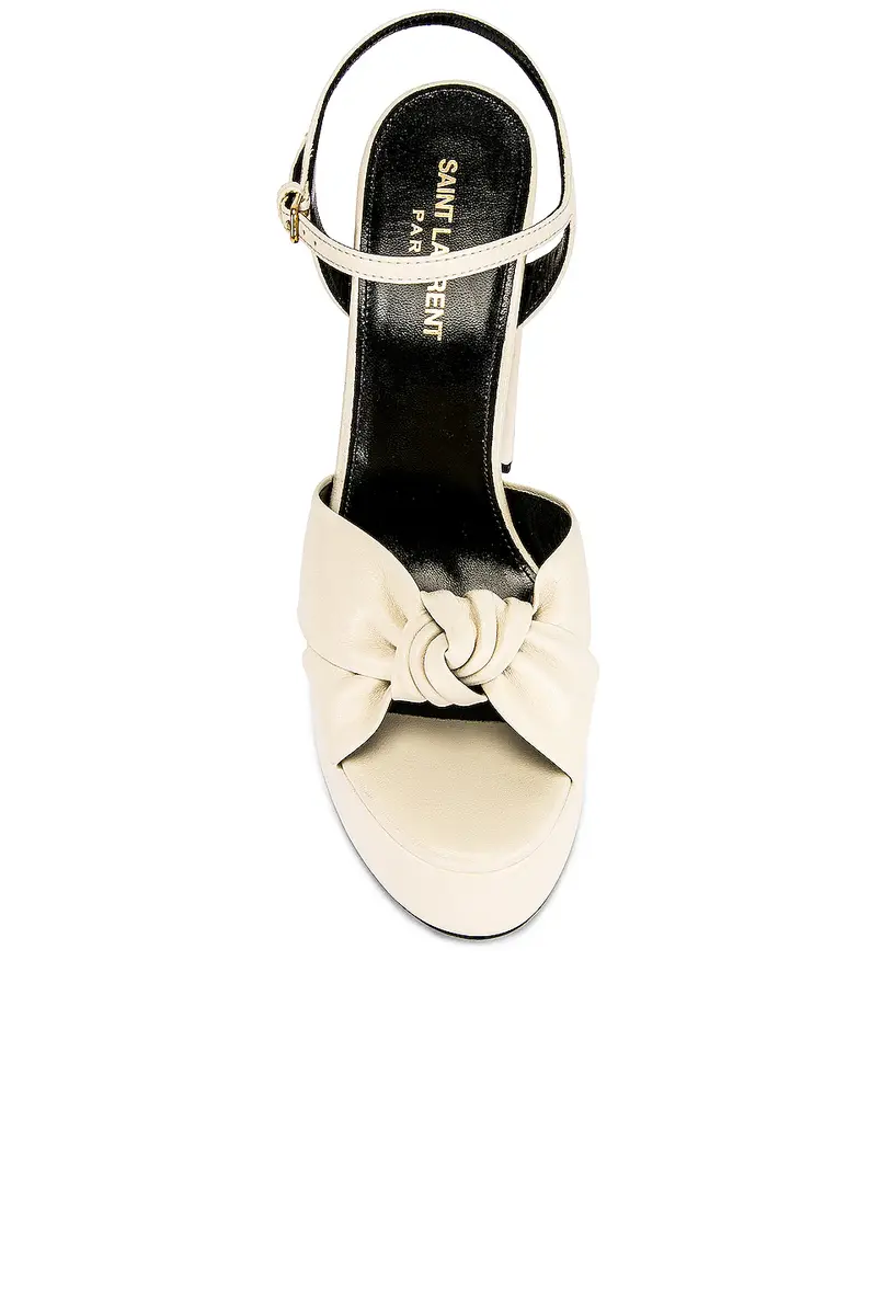Saint Laurent Bianca Platform Sandals | Thumbnail 4 Saint Laurent Bianca Platform Sandals | Thumbnail 4