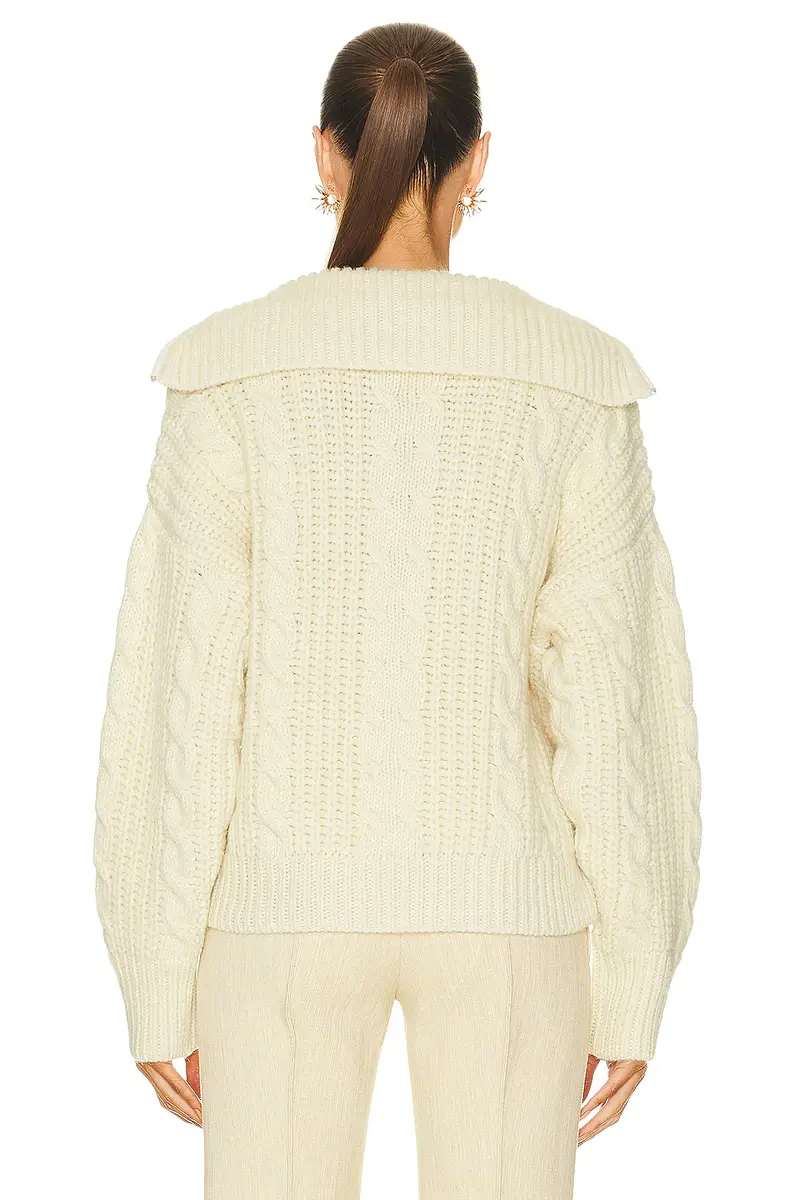 Bottega Veneta Cable Knit Sweater | Thumbnail 3 Bottega Veneta Cable Knit Sweater | Thumbnail 3