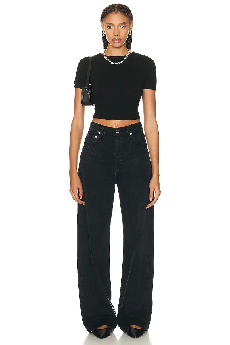 Citizens of Humanity Ayla Baggy Cuffed Crop Jeans | Thumbnail 7 Citizens of Humanity Ayla Baggy Cuffed Crop Jeans | Thumbnail 7