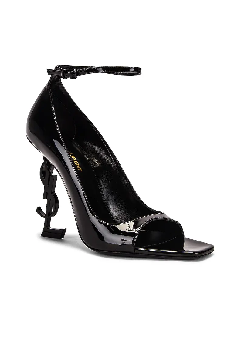 Saint Laurent Tower Opyum Ankle Strap Heels | Thumbnail 2 Saint Laurent Tower Opyum Ankle Strap Heels | Thumbnail 2