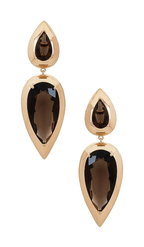 Imara Smoke Quartz Earrings