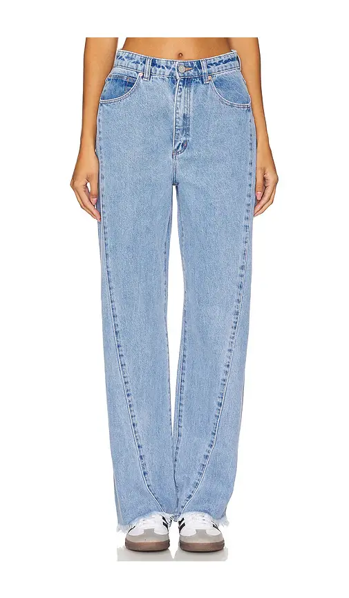 Abrand Carrie Straight Leg Jeans | Image 1 Abrand Carrie Straight Leg Jeans | Image 1